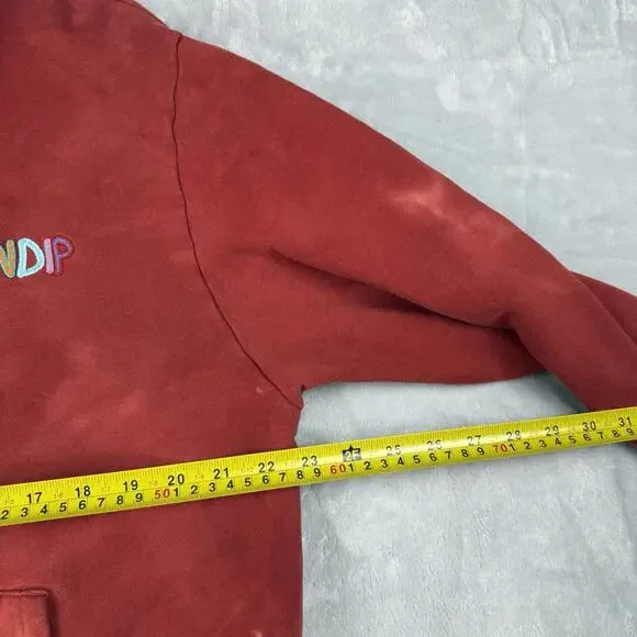 Ripndip Tie-Dye Hoodie Multicolor Streetwear Pullover Graphic Logo Men Sz L Y2K - Picture 4 of 9